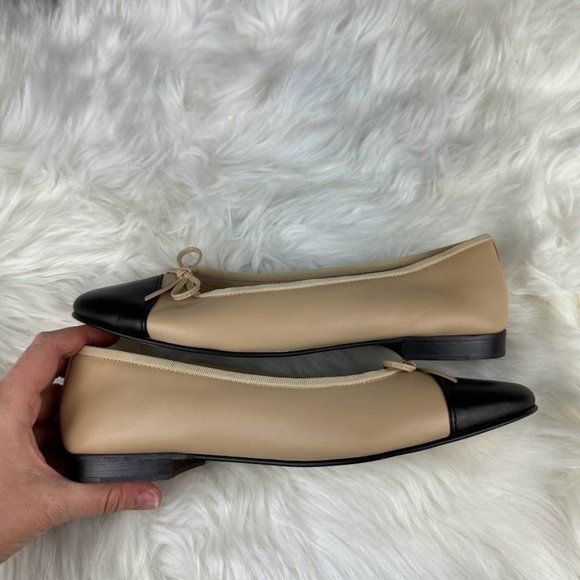 Jeffrey Campbell Arabesque Flats in Natural Black - Picture 4 of 7